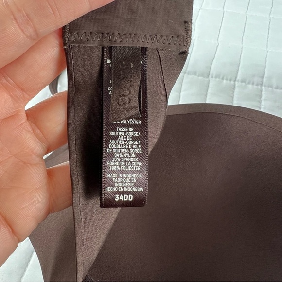 Skims Ultimate Bra Teardrop Push Up Bra in Espresso Size 34DD - Picture 6 of 6